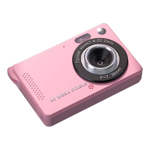 Zjdatm Digital Camera 1080P Photography Supports Up To 50MP Electronic Stabilization Portable CCD Cameras for Camp Picnic Travel, 16X Zoom, CMOS Sensor
