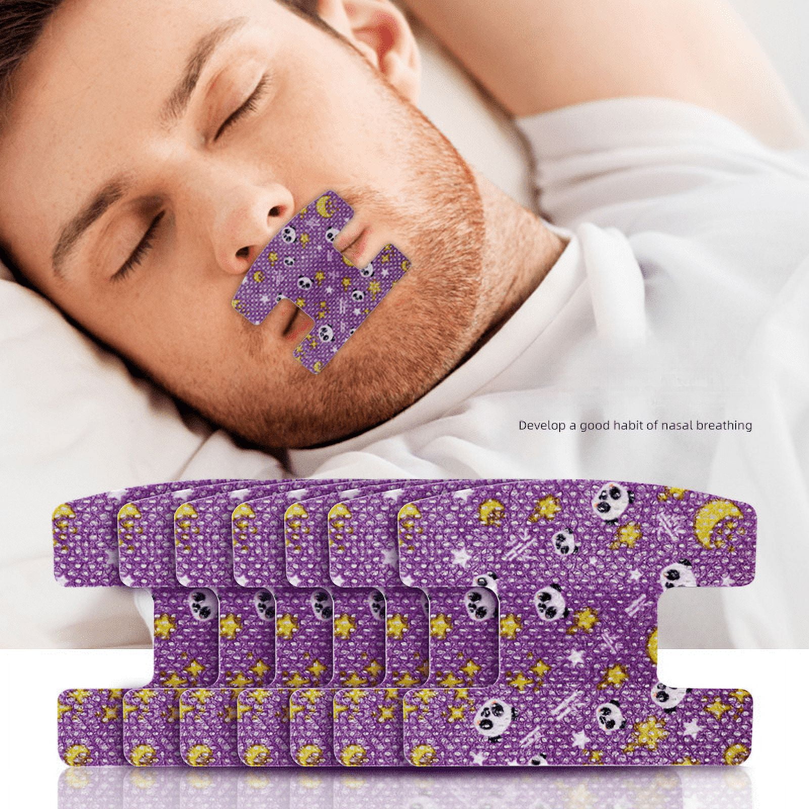 Zjrui 20pcs Mouth Tape for Sleeping, Sleep Strips for Sleep Apnea