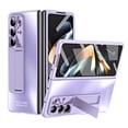 thumbnail image 1 of Zjrui Compatible with Samsung Galaxy Z Fold 5 Case with Screen Protector Kickstand Full Protective Cover-Purple, 1 of 7