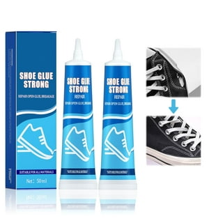lulshou Self Adhesive Shoe Repair Glue, Waterproof Glue Shoe Repair Glue, Shoe  Repair Hose with Precision Nozzle Sole, Heel, Leather Repair Tool (2  Piece50ml) 