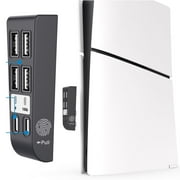Zjrui USB Hub for PS5 Slim Disc ＆ Digital, High-Speed USB Port Expander Adapter Accessories