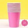 thumbnail image 1 of Zjunqe 10PC 9 oz Paper Cups, Multicolor Paper Disposable Cups, Coffee Cups, Paper Coffee Cups ,Handed DIY paper cups ,Small Mouthwash Cups, Hot/Cold Beverage Drinking Cup for Party, Travel and Event, 1 of 4
