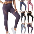 thumbnail image 1 of Zjunqe Celsior Cellulite Leggings for Women High Waist 3D Cellulite Tummy Control Yoga Pants Push Up Leggings Fitness Sports Anti Cellulite Leggins for Women Sculpting Daily Leggings Black L, 1 of 8