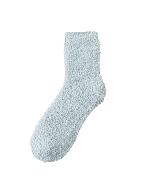 Coral Fleece Fuzzy Socks Fluffy Slipper Thick Cozy Cloud Soft Socks Cozy Fluffy Winter Slipper Warm Socks Soft Warm Fuzzy Socks Soft Socks Ballet Flat Socks Plush Socks Fluffy Socks One Size
