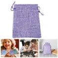 thumbnail image 1 of Zjunqe Small Burlap Gift Bags Drawstring Packing Pouches Bags 4.7"x3.5" Cloth Gift Bags Packing Storage Linen Jewelry Pouches for Valentine Wedding Party Shower Birthday Xmas Jewelry(1Pcs), 1 of 9