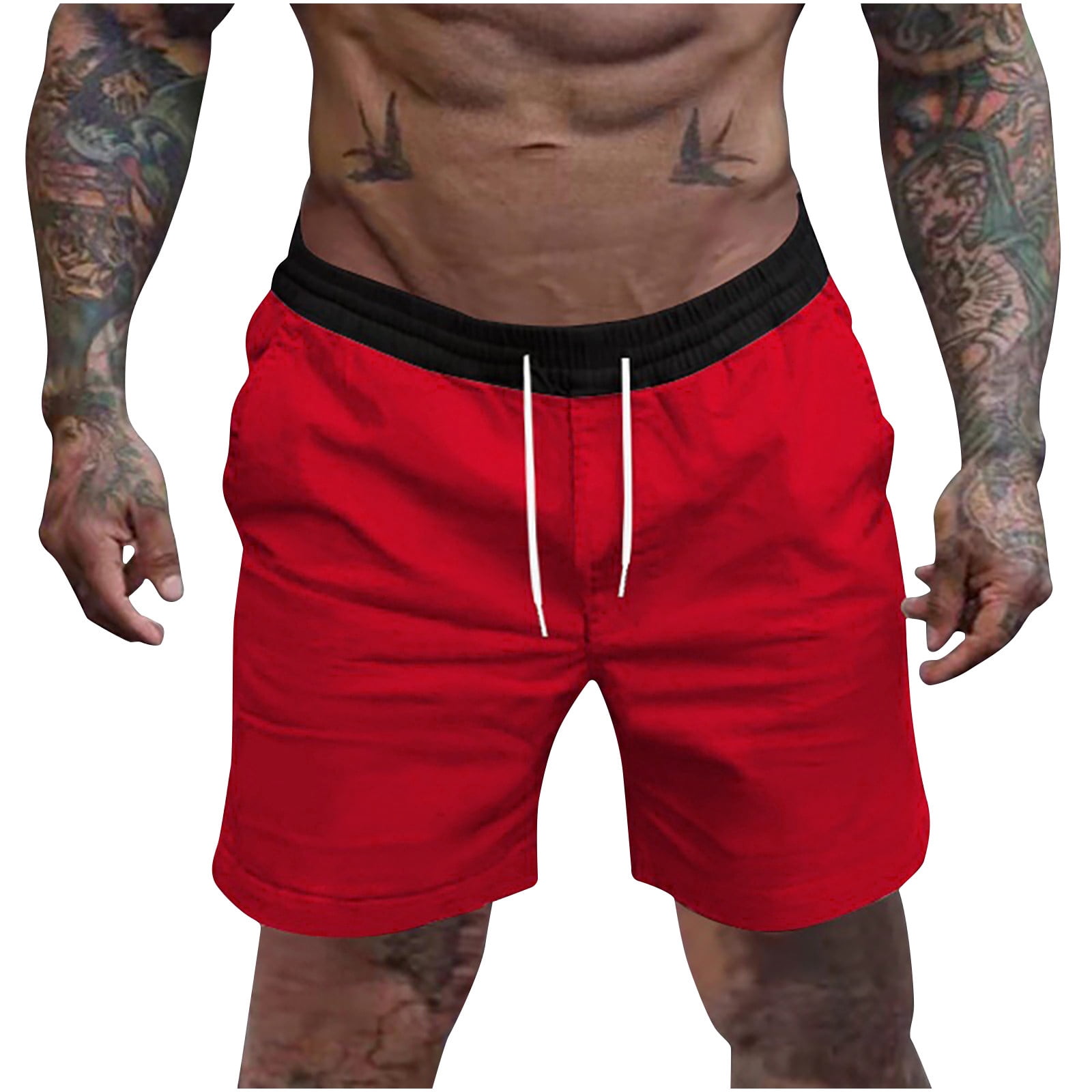 Zkozptok Men's Shorts Beach Summer Stretch Quicky Dry Outdoor Sports
