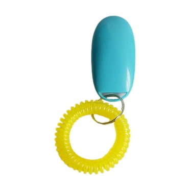 Zksm Adjustable Frequency Pet Training Clicker - Wear-Resistant - Solid Non Fading - Convenient - Stop Barking - Exercise Professional - Recall Dog Training Clicker Tool for Yard
