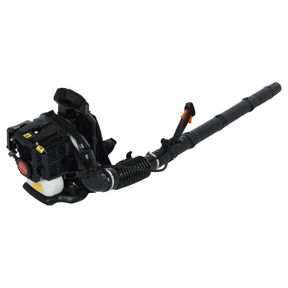 Zksm Backpack Leaf Blower - 52-CC 2-Cycle Gas Leaf Blower with 5 Blowing Nozzles & 2 Straps, 500-CFM Gas Powered Leaf Blowers for Lawn Care, Patio