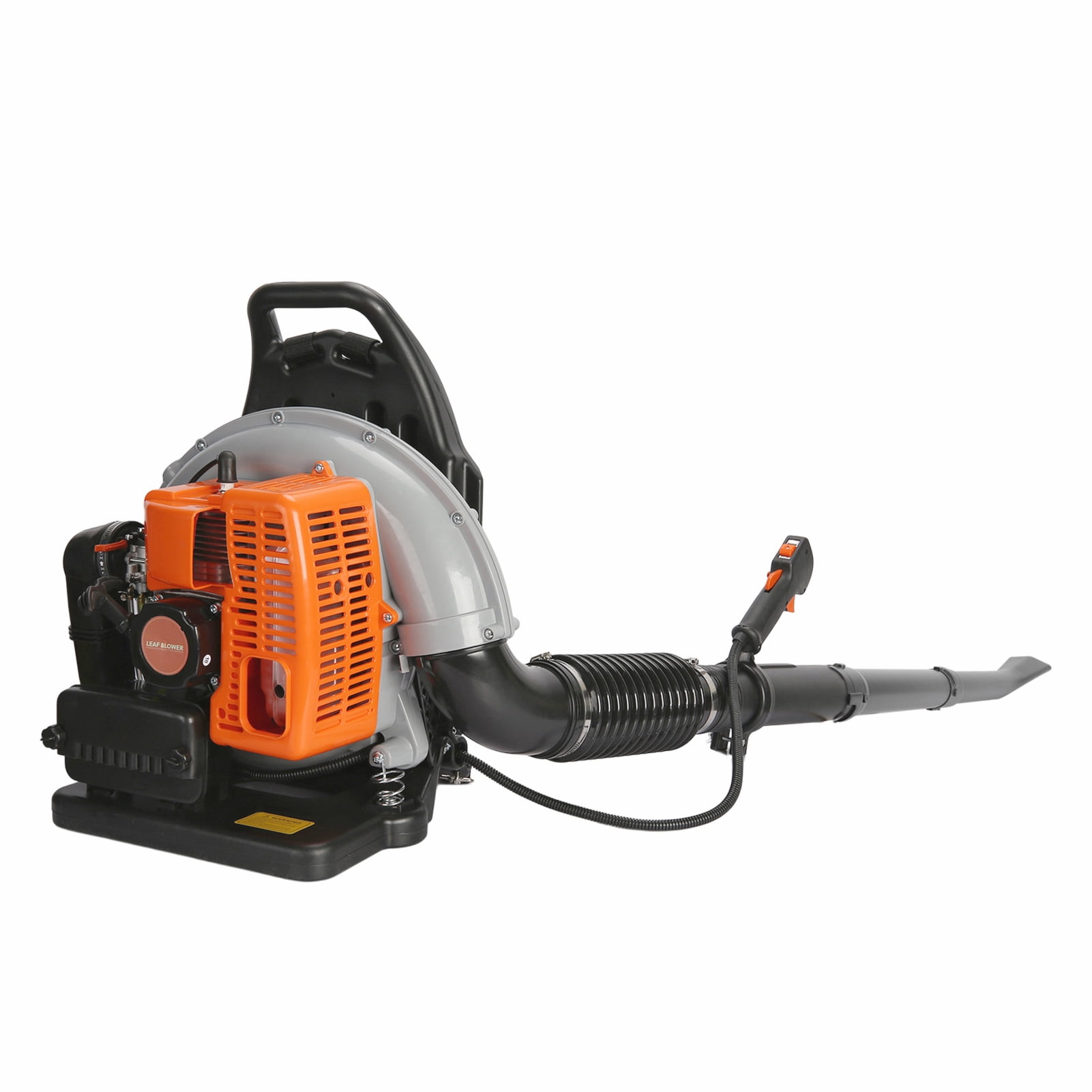 Zksm Backpack Leaf Blower, 63-cc 3-HP 2-Cycle Gas Leaf Blower, 665-CFM, Air Blower Snow Blowers for Lawn Care, Snow Removal, Yard & Garden Cleanup
