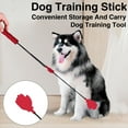 Zksm Foldable Dog Training Stick with Comfortable Grip and Lanyard ...