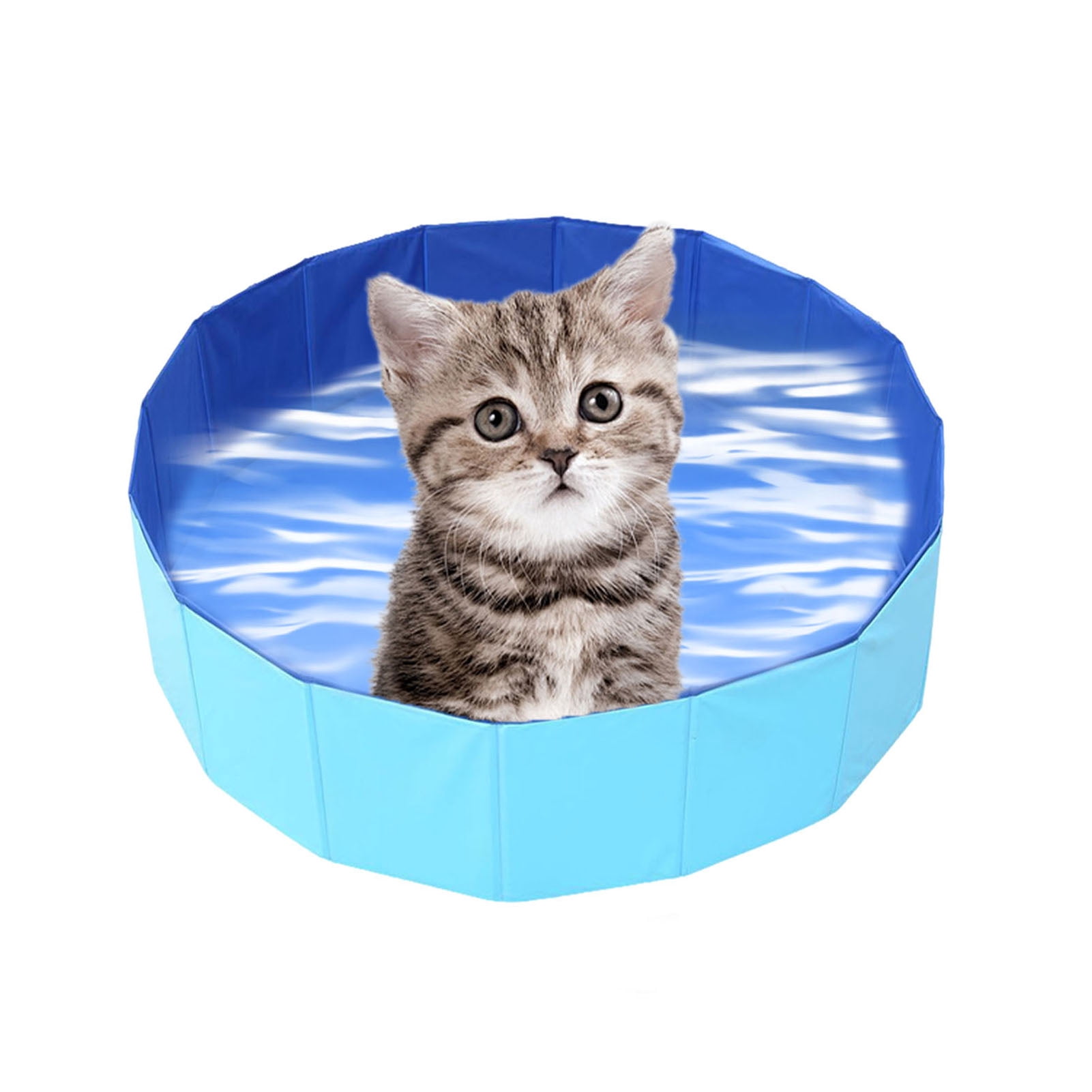 Zksm Pet Bath Tub - Cat Bath Pool, Pet Water Playing Swimming Tub ...