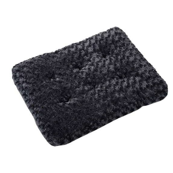Zksm Soft Fuzzy Dog Bed with Removable Washable Cover - Non-slip Bottom - Waterproof - Large Rectangle Size - Pet Supplies