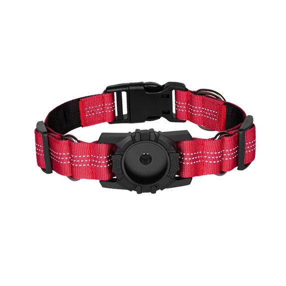 Zksm Waterproof Reflective GPS Pet Collar - Adjustable Anti-lost - Small Medium Large Dogs Collar - Protective Collar - Airtag Compatible