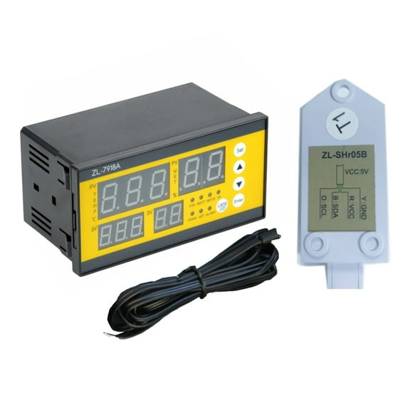 Zl7918A Digital Controller For Egg Incubators Temperature And Humidity