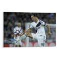thumbnail image 1 of Zlatan Ibrahimovic Poster Football Athlete Gifts Canvas Painting Poster Wall Art Decorative Picture Prints Modern Decor 08x12inch(20x30cm), 1 of 6