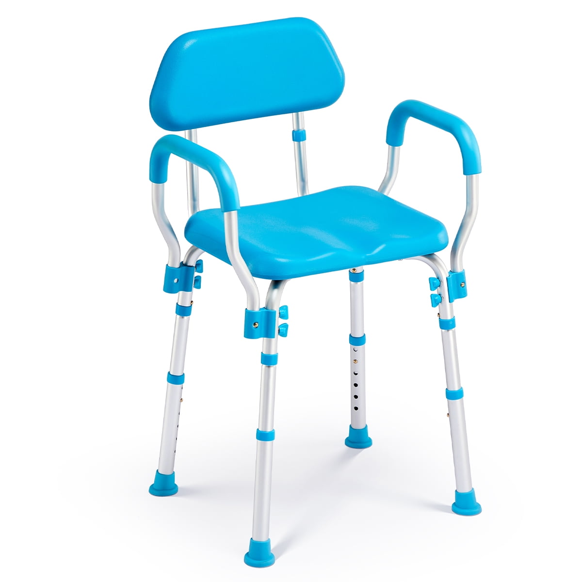 Zler Padded Shower Chair, Medical Shower Seat, Support up to 300lbs