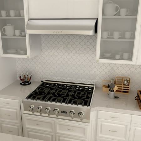 ZLINE - 36 in. Under Cabinet Range Hood in Stainless Steel (625-36) - Silver