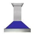 thumbnail image 1 of ZLine 8654BM36 Snow Finish Range Hood With Blue Matte Shell, 1 of 7