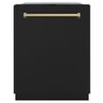 thumbnail image 1 of Zline Dwmtz-Blm-24 24" Wide 16 Place Setting Built-In Top Control Dishwasher - Bronze, 1 of 7