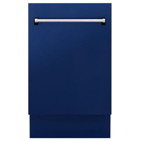 Zline Dwv-18 Tallac 18" Wide 10 Place Setting Built-In Top Control Dishwasher - Blue