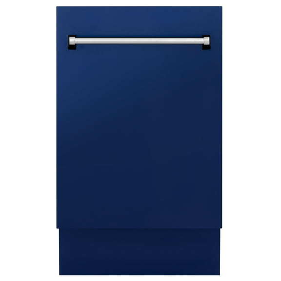 18" Top Control Tall Tub Dishwasher in Blue Gloss with Stainless Steel Tub and 3rd Rack (DWV-BG-18)