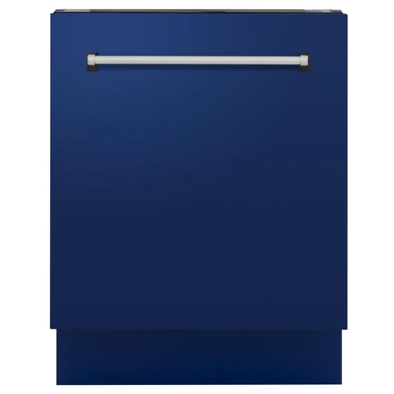 24" Top Control Tall Tub Dishwasher in Blue Gloss with Stainless Steel Tub and 3rd Rack (DWV-BG-24)