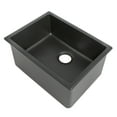 thumbnail image 1 of Zline Frc5123-24 Rome 24" Drop In Or Undermount Single Basin Fireclay Kitchen Sink -, 1 of 7