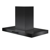 ZLINE 30 in. Island Mount Range Hood in Black Stainless Steel (BSKE2iN-30)