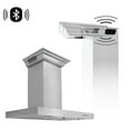thumbnail image 1 of ZLINE 30 in. Wall Mount Range Hood in Stainless Steel with Crown Molding (KECRN-30), 1 of 5