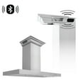 thumbnail image 1 of ZLINE 48 in. Wall Mount Range Hood in Stainless Steel with Crown Molding (KECRN-48), 1 of 5