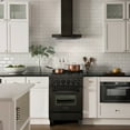 thumbnail image 1 of ZLINE 30 in. Wall Range Hood in Black Stainless Steel (BSKEN-30), 1 of 5