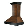 thumbnail image 1 of Zline Kitchen and Bath ZLINE 48 in. Wooden Wall Mount Range Hood in Antigua and Walnut - Includes 760 CFM Motor, 1 of 9