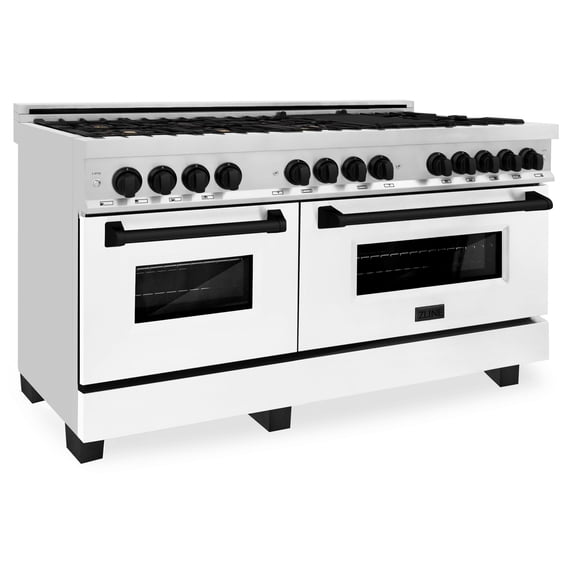 ZLINE KITCHEN AND BATH RAZWM60MB professional gas range