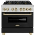 thumbnail image 1 of Zline Raz-Blm-36-G Autograph Edition 36" Wide 4.6 Cu. Ft. Free Standing Dual Fuel Range -, 1 of 7