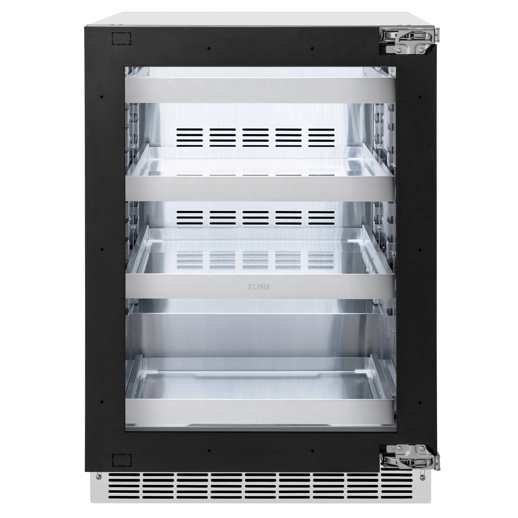 Zline Rbspoz-24-G 24" Wide 8 Bottle Capacity Or 151 Can Capacity Panel Ready Wine And