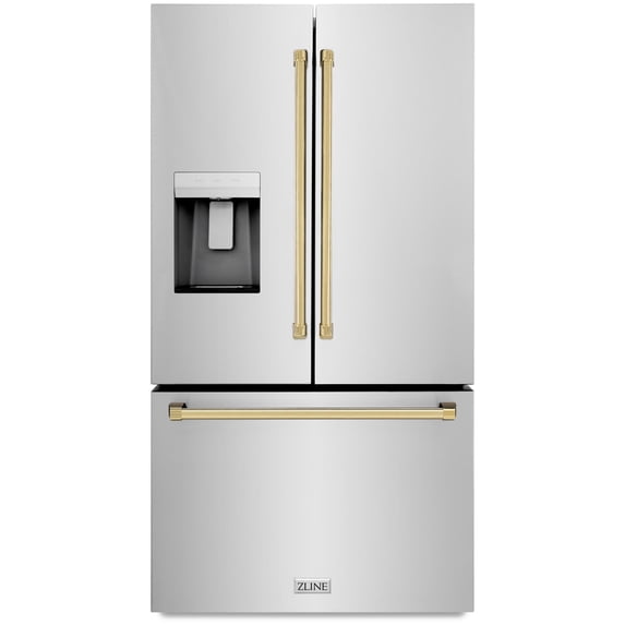 Zline Rsmz-W-36-G Autograph Edition 36" Wide 28.9 Cu. Ft. Energy Star Certified French