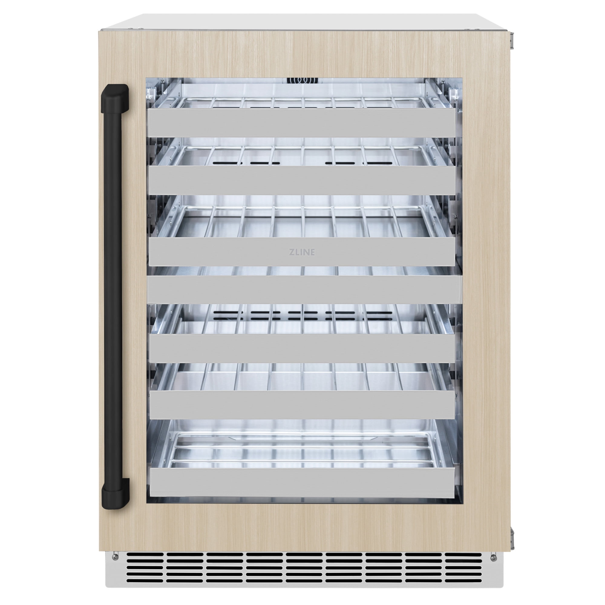 Zline Rwdpoz-24 Autograph Edition 24" Wide 44 Bottle Capacity Panel Ready Built-In Wine