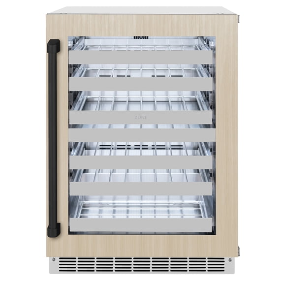 Zline Rwdpoz-24 Autograph Edition 24" Wide 44 Bottle Capacity Panel Ready Built-In Wine