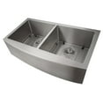 thumbnail image 1 of Zline Kitchen and Bath ZLINE Farmhouse Double Bowl Sink in Stainless Steel with Bottom Grid, 1 of 3