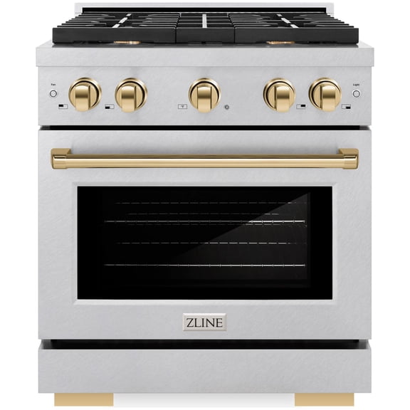 Zline Sgrsz-30-G Autograph Edition 30" Wide 4.2 Cu. Ft. Free Standing Fingerprint