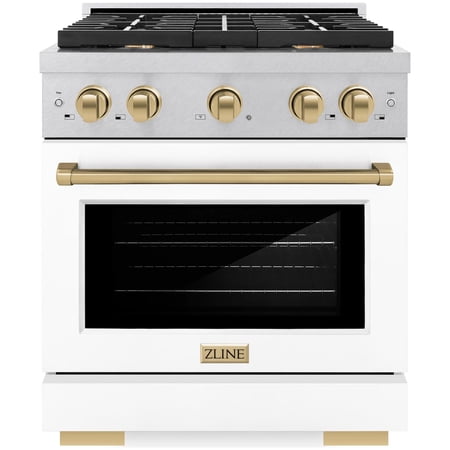 Zline Sgrsz-Wm-30-Cb Autograph Edition 30" Wide 4.2 Cu. Ft. Free Standing Fingerprint