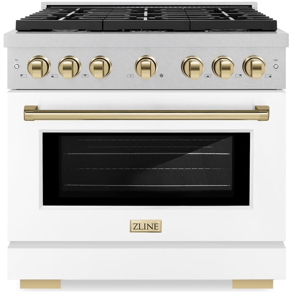 Zline Sgrsz-Wm-36-G Autograph Edition 36" Wide 5.2 Cu. Ft. Free Standing Fingerprint