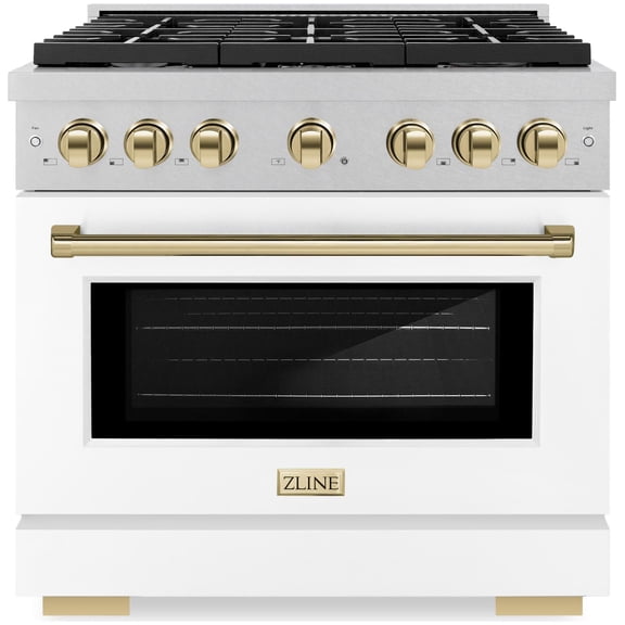Zline Sgrsz-Wm-36-G Autograph Edition 36" Wide 5.2 Cu. Ft. Free Standing Fingerprint