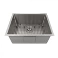thumbnail image 1 of ZLINE Meribel 23 Inch Undermount Single Bowl Sink in Stainless Steel (SRS-23), 1 of 7