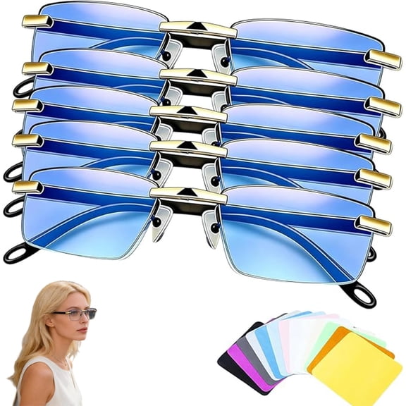Zlinib 2027 Upgraded auto adjusting eye glasses for near and far,Smart HD auto focus glasses self adjusting for Women/Men