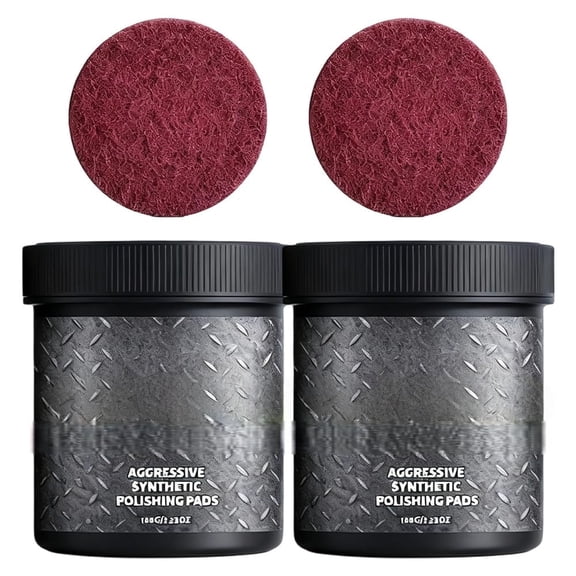Zlinib All-in-One Surface Restoration Polish with Pad Polishing Compound, 1 | 2026 New Multi-Surface Scratch Remover Polishing Compound for Leather Wood Marble Countertop Furniture Refrigerators Cook