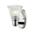 thumbnail image 1 of Zlite 449-1S-CH 7 x 5 x 8.5 in. Intrepid Chrome Wall Sconce, 1 of 5