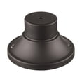 thumbnail image 1 of Zlite 553PM-DBZ 6.25 x 6.25 x 3.75 in. Pier Mounts Deep Bronze Outdoor Post, 1 of 2
