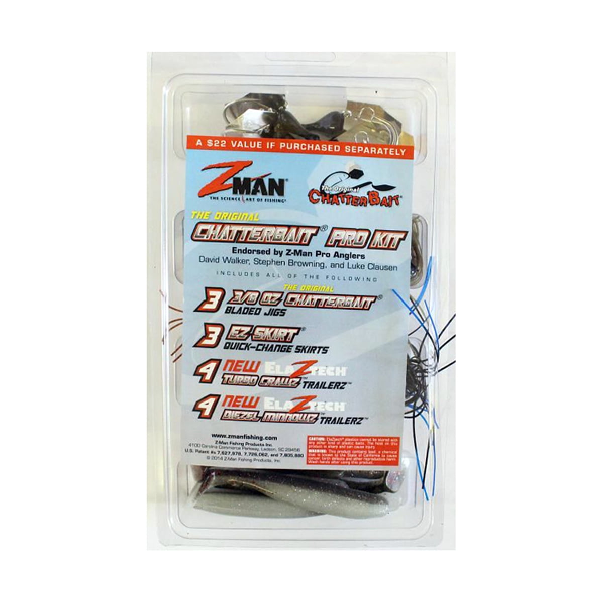 Zman Scented Jerk Shadz Bait - Walmart.com
