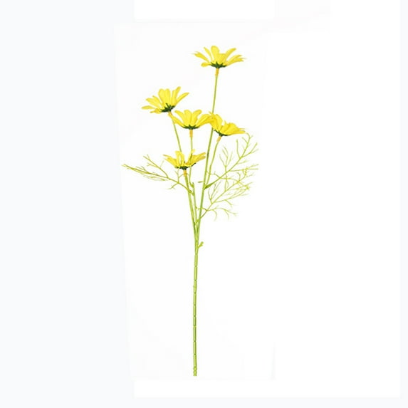 Zmeidao 10Pcs Artificial Daisy Flowers, Outdoor Fake Wildflowers with Stems Faux Flowers for Vase Floral Arrangements Home Garden Decoration